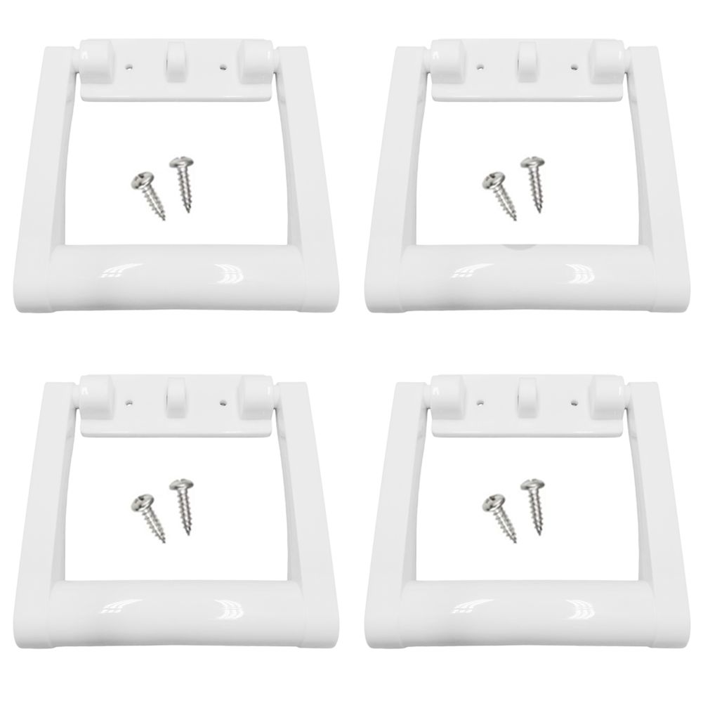 Легко устанавливаемый набор ручек для охлаждения Набор для модернизации охлаждения Набор сменных ручек Комплект из 4 штук Привлекательный дизайн ручек 66 (2 holes)