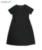 Off Grid [24Ss Ver] Nylon Washer Dress - Charcoal