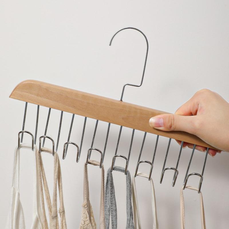 Multi-functional Women Storage Bra Hanger Sturdy Durable Home Wardrobe Hanger Organizer for Men Tie Belt Women Bra Sling Beanie