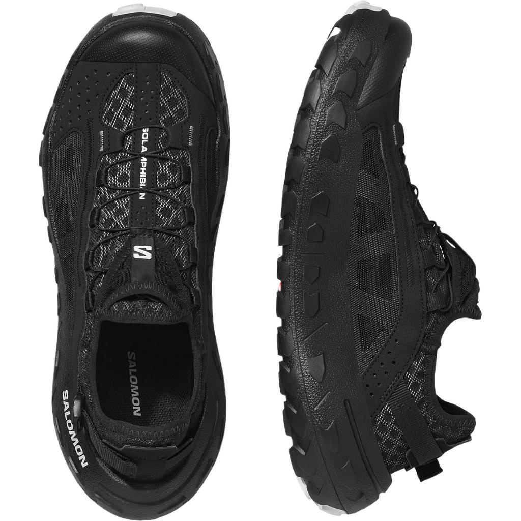 Salomon Sol amphibian Fashionable Versatile Comfortable Tire Shoes Amphibious Low Top Outdoor Functional Shoes Men Shoes Black 478148