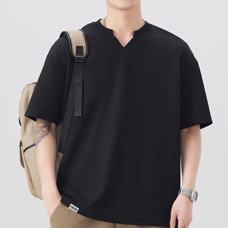 

Men s V-neck Short Sleeve T-shirt 2XL