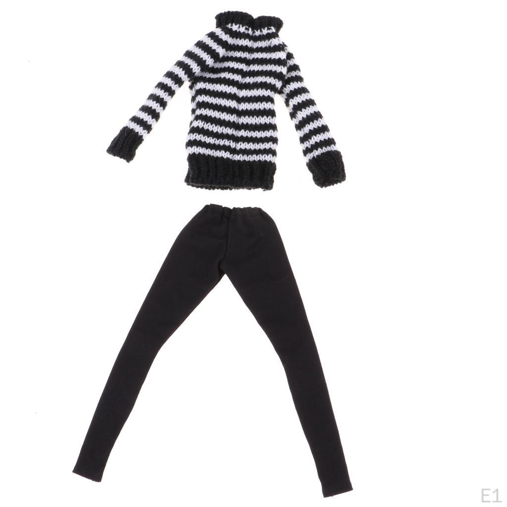 1/6 Girl Doll Clothes Set with