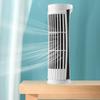 Mały wentylator biurkowy wieżowy lampa stołowa wentylator biurkowy USB 2 prędkości wentylatory klimatyzacyjne do domu salon sypialnia