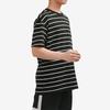 Nike Breathable Striped Short Sleeve Sportswear T-Shirt Men Tops Black DM8880-010