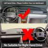 For Mercedes Benz E Class W124 E 250 420 200 300 1987-1997 Anti-Slip Dashboard Cover Protective Pad Accessories Sunshade Carpet