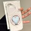 Applicable To Huawei Purapromax Mobile Phone Case with Magnetic Bracket HUAWEIpura Super Fire White Polka Dot