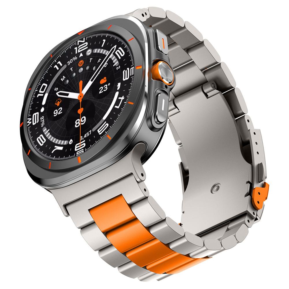 Titanband für Samsung Galaxy Ultra Watch 7 47mm Metallarmband für SAMSUNG GALAXY ULTRA 47MM 47 Luxuriöses Business-Armband Correa