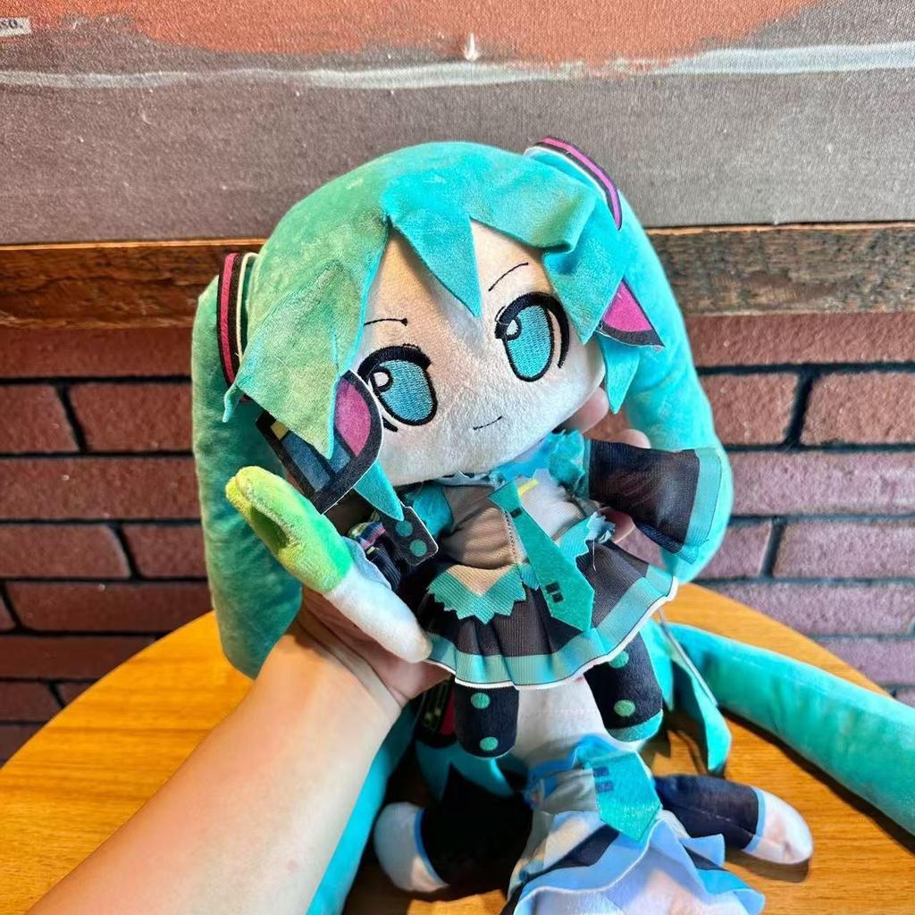 Japanese Anime Plush Stuffed Toy Hatsune Miku Doll Soft Pillow Future Cute Christmas Gift For Children Cuddly Fluffy Huggable Kawaii Comfort Adorable