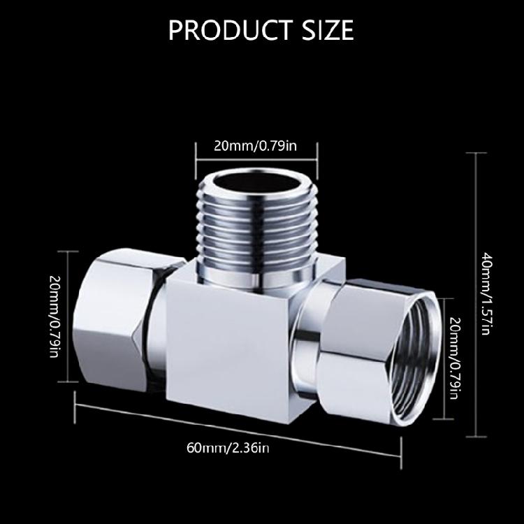 Metallrohrfitting Verdickung Wasserrohrverbinder Schwerlast-T-Stücke Rohrfitting für Heim- und Industrie-Sanitärbedarf