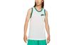 Basketballtrikots Herren Weiß Moderat Gerader Schnitt DA5685-121