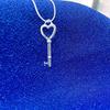 Mingjie Stylish Key Pendant Necklace - Fashionable, Simple, Ideal for Girlfriends, Couples, Christmas, and Birthdays