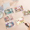10pcs DIY Diamond Painting Crystal Scratch Card Party Event Gift Card (Birthday)