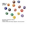 Decorative Fridge Magnet 15Pcs/Set Mini Billiard Ball Magnet, 3D Pool Memo Resin Note Photo Holder, for Whiteboard Locker Refrigerator Door