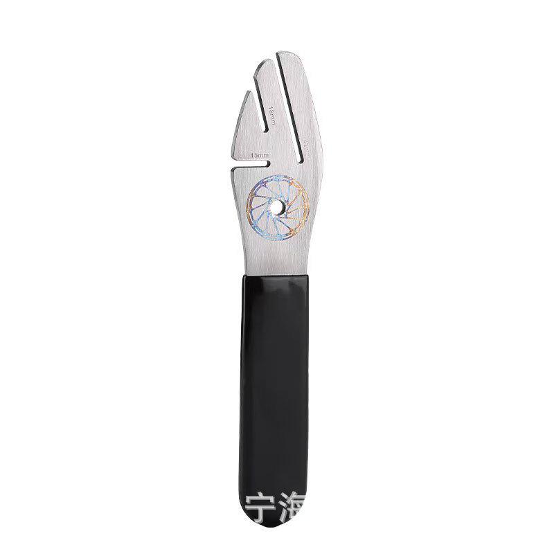 Bicycle Multi-Tool: Bottom Bracket, Freewheel, Derailleur Hanger, Chain Wrench - 3-in-1 Maintenance Tool