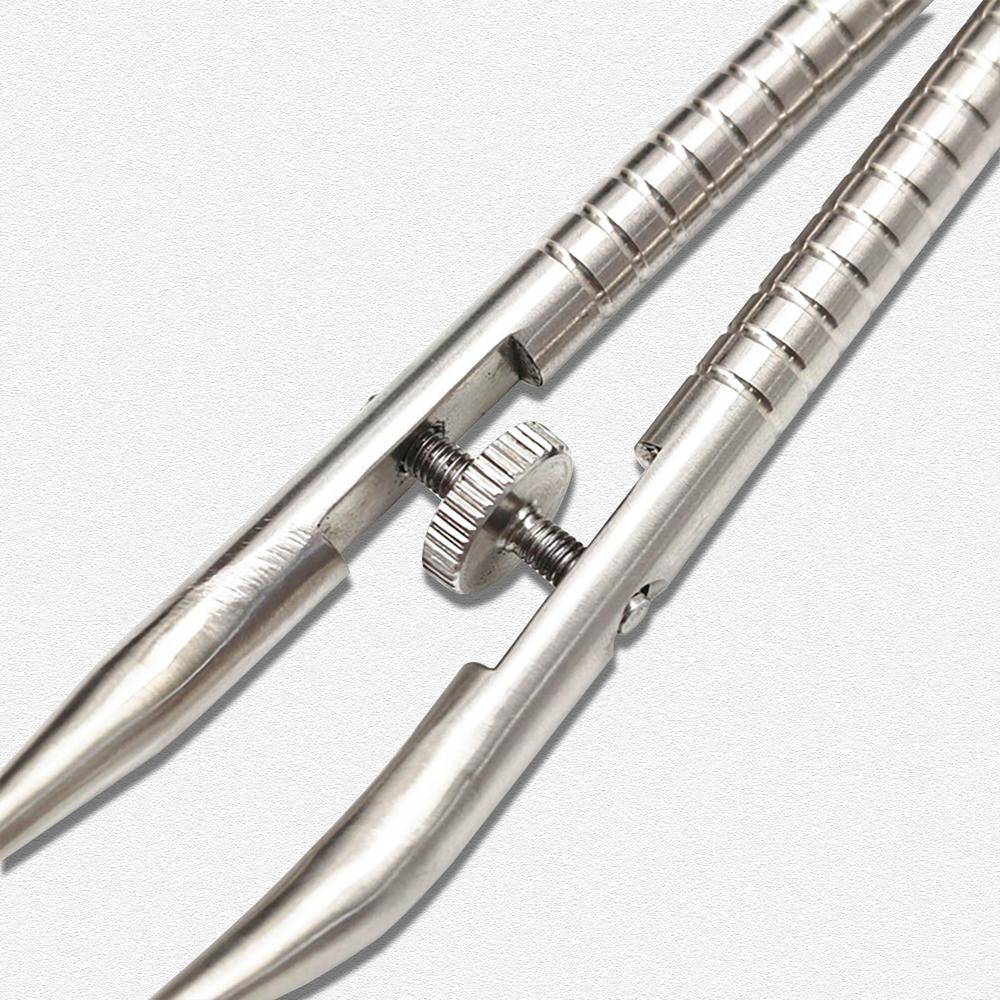 1 piece Dental Jacket Grip Forceps Crown Spreader Remover dental Diamond Pin Plier Crown Telescope Tweezer Jaw