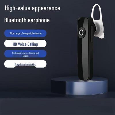 M165 Wireless Earbuds: High Volume, Stylish Design, Extended Battery, Ear-hook for HD Calls, Ideal for Business & Sports
