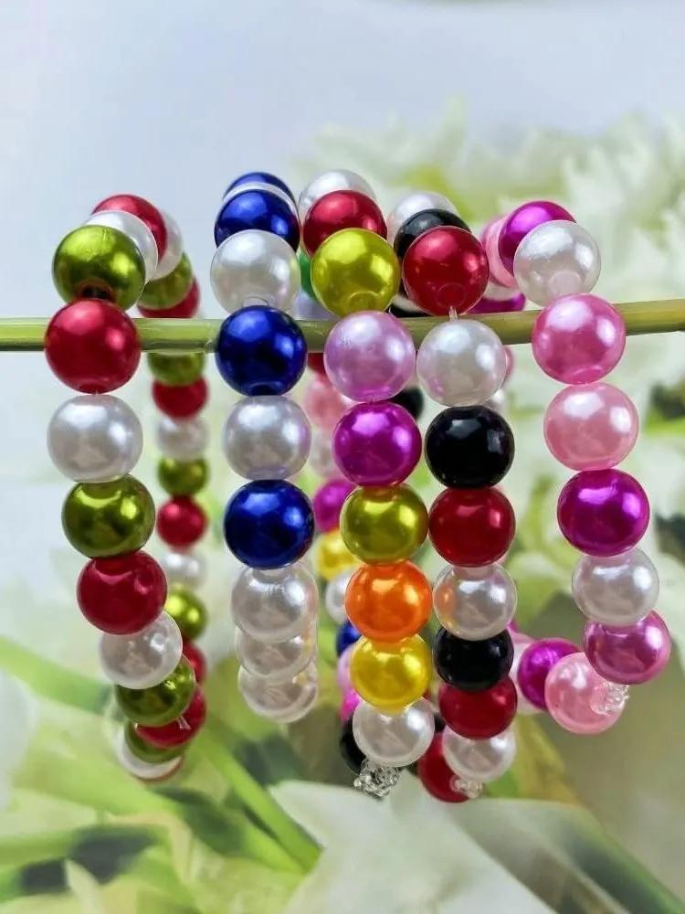 Bead, 27 g, 100 pcs, multicolour