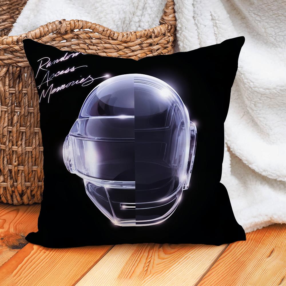 Band D-Daft P-Punk Pillow Case Home Decoration Cushion Cover Suitable For Office Sofa Bedroom Car