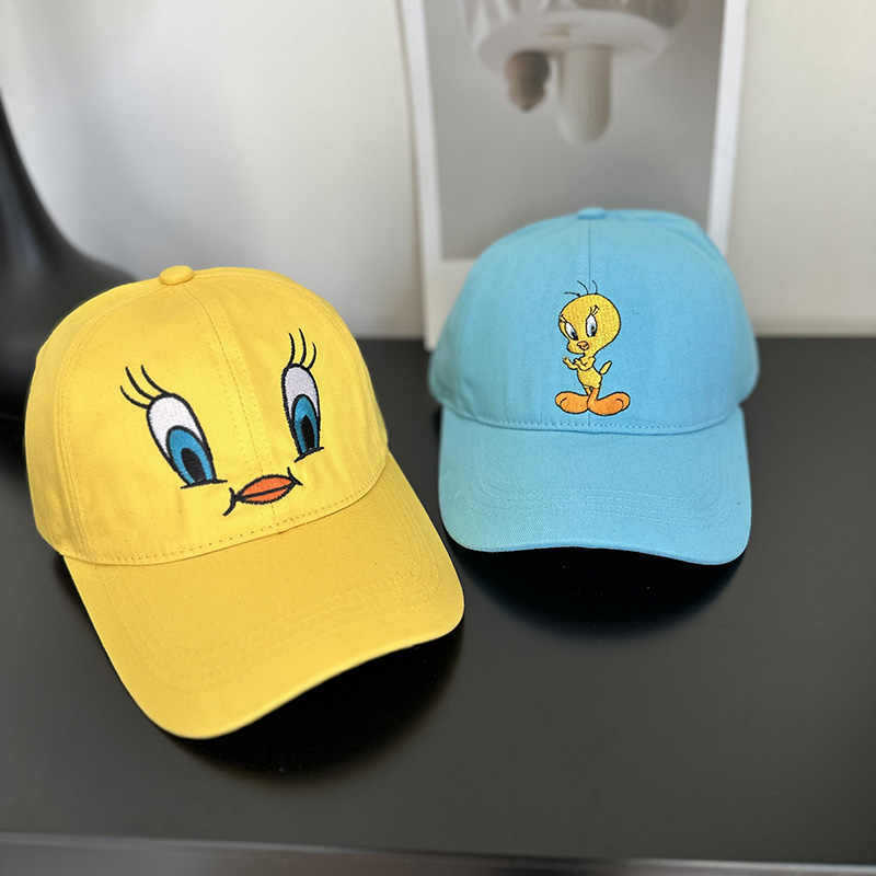 Tweety Bird Embroidered Baseball Cap With Sun Protection And Breathability For Casual Wear