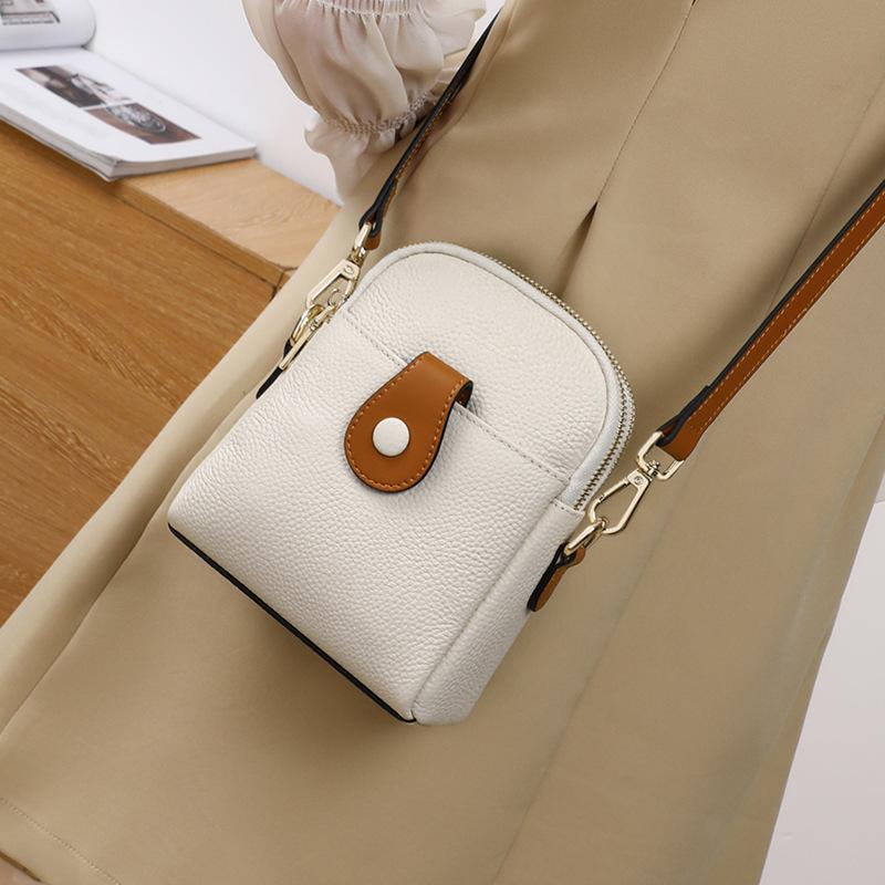 Bag Women'S Bag Mini Niche Mobile Phone Bag Fashion Versatile Messenger Bag Light Luxury Simple Shoulder Bag Small Bag