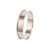 Rolled Stainless Steel DIY Baking Tool Bread Kitchen Tart Ring Cake Mold Muffin Ring Bakeware