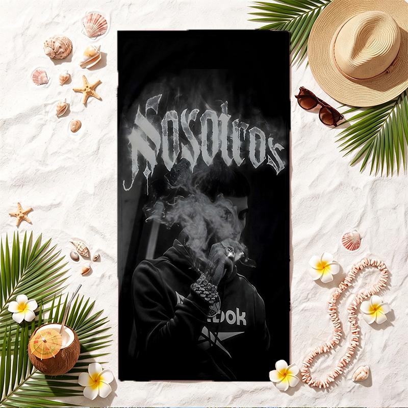 Anuel AA Soft Beach Towel Stylish Beach Pool Towel for Summer Seaside Vacation Travel