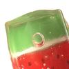 Watermelon Cube Stress Relief Toy Summer Watermelon Squeeze Toy Soft Stretchy Transparent Cube Sensory Relaxation Toy Party Favors