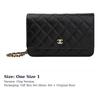 Chanel Wallet On Chain Quilted Caviar Gold-tone Black AP0250-Y01864-C3906