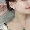 Three Dimensional Full Pave Rose Flower Stud Earrings Layered Floral Sparkly Ear Studs for Women Wedding Daily Jewelry