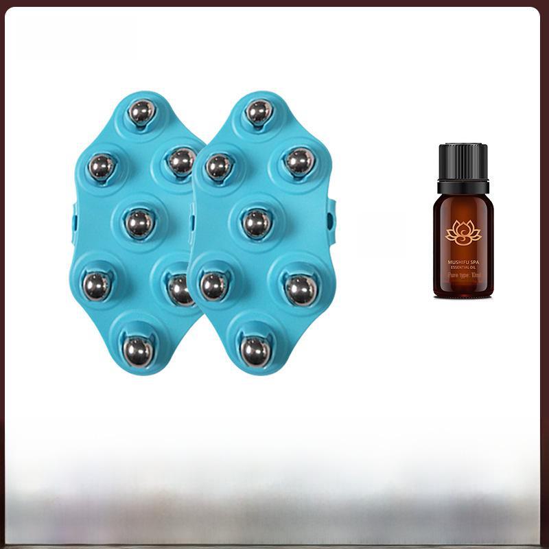 Tejikang Dragon Ball Magnetic Massager: Whole Body Kneading with Nine Balls for Abdomen, Legs, and Meridian Stimulation.