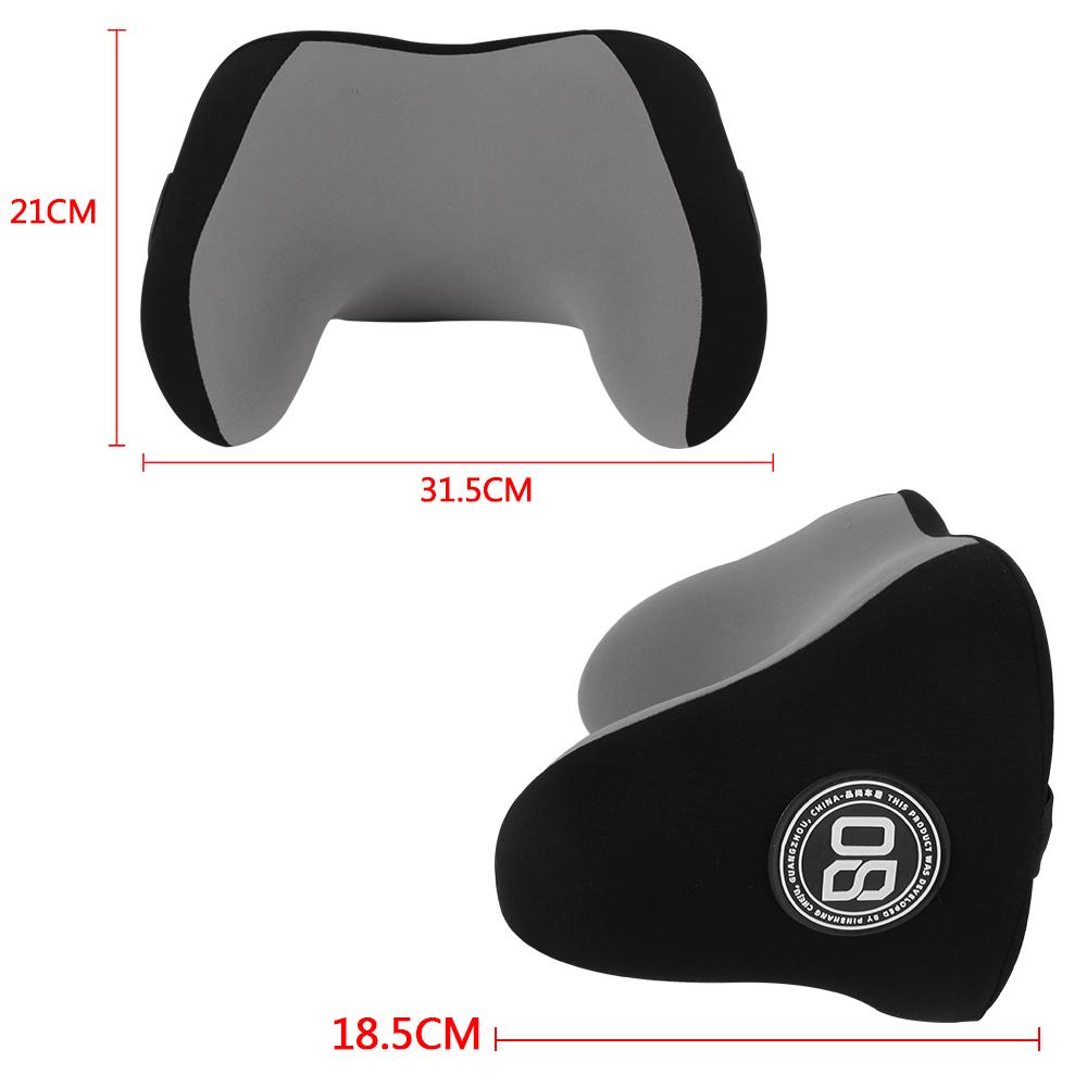Memory Foam Car Seat Headrest Head Neck Protector Ergonomic U-Shaped Pillow Pillow Rest Universal Car Head Neck Pillow