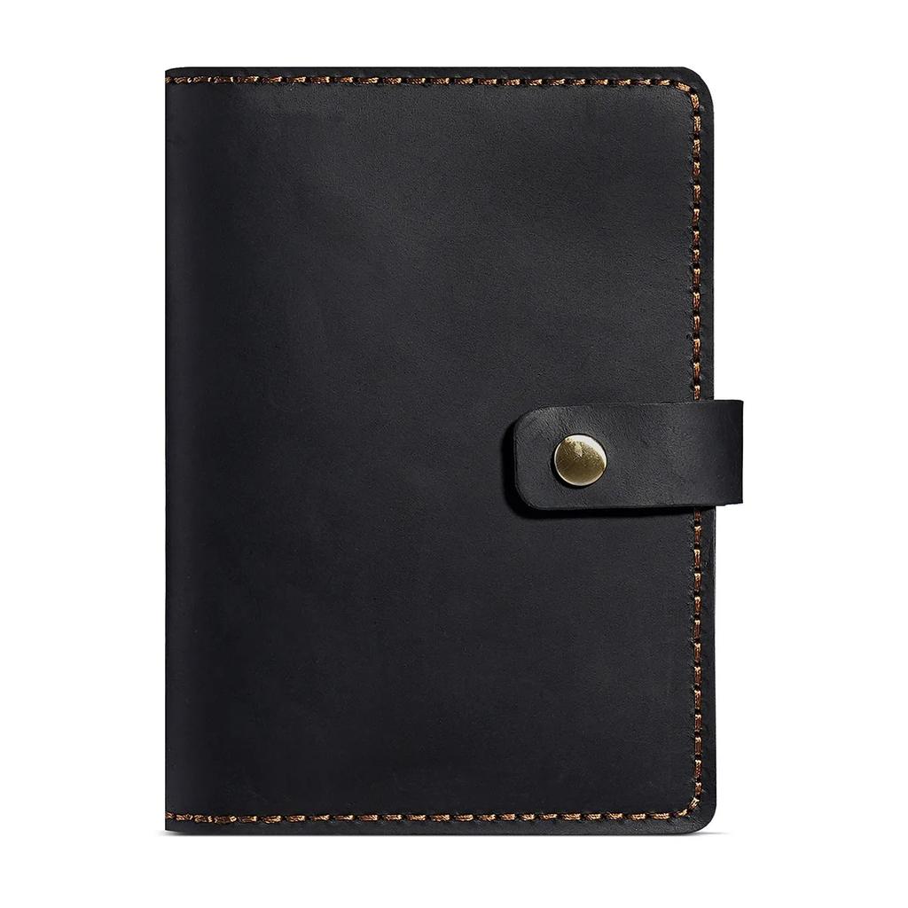 Travel Passport Cover with 6 Card Holder Minimalist Travel Essential Vegan Leather Passport Holder Card Case for Women Men