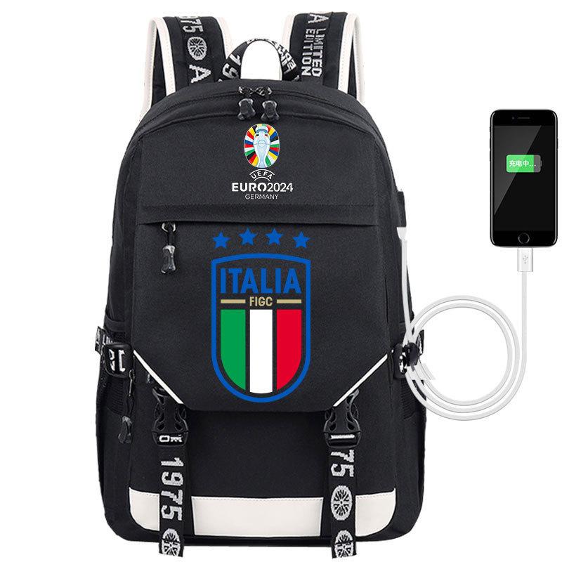 3-delige Schoolrugzakset voor Studenten Grote Capaciteit Oxford Stof Schooltas met Schouderband en Etui 36-55L