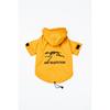 Dog Raincoat Hooded Warm Pet Jacket Cotton Waterproof Two-Leg Design Small To Large Breeds