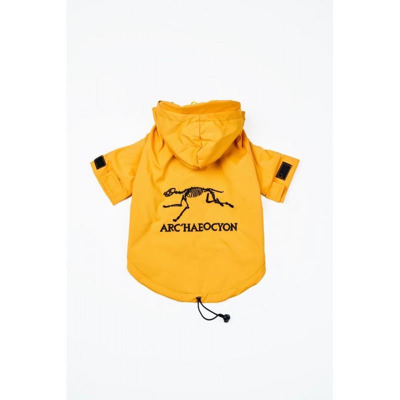 Dog Raincoat Hooded Warm Pet Jacket Cotton Waterproof Two-Leg Design Small To Large Breeds