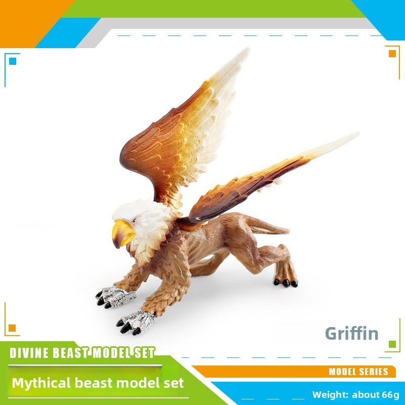 

Mythical Creature Model Griffin Swamp Monster Pvc Statue For Fantasy Collectors Lion Griffon