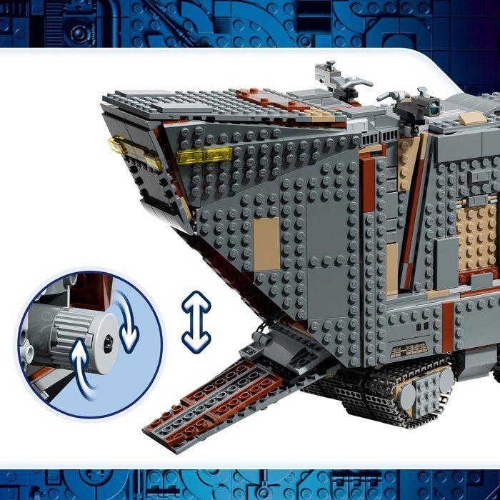 LEGO Star Wars 75453 Le Sandcrawler d’Offworld et le Mudhorn - Jeu pour Ado dès 14 ans