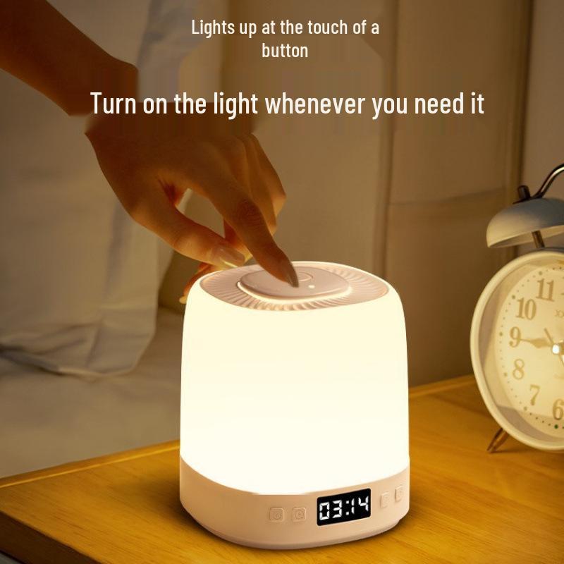 Rechargeable Night Light for Bedroom: Sleep-Friendly, Eye-Caring Bedside Lamp for Postpartum Breastfeeding and Children's Rooms