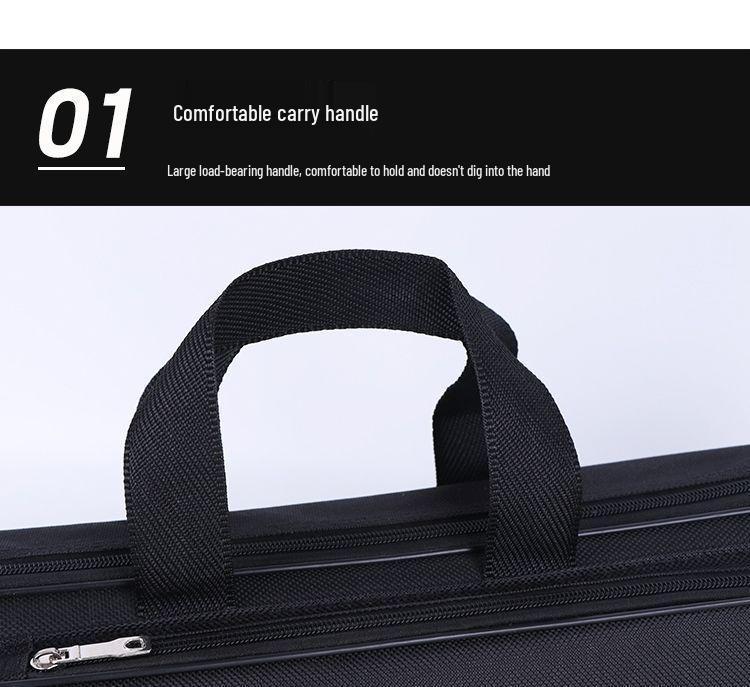 Compact Fishing Rod Storage Bag - 50/60/70/80cm Large Capacity Portable Fishing Gear Bag