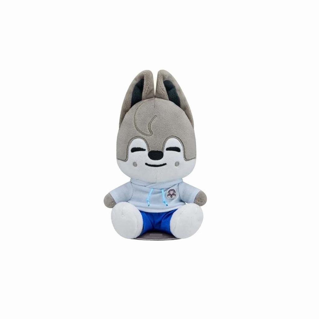 Plush Stuffed Animal Toy Soft Fabric Sitting Character Doll with Detailed Stitching and Embroidered Facial Features for Kids and Collectors