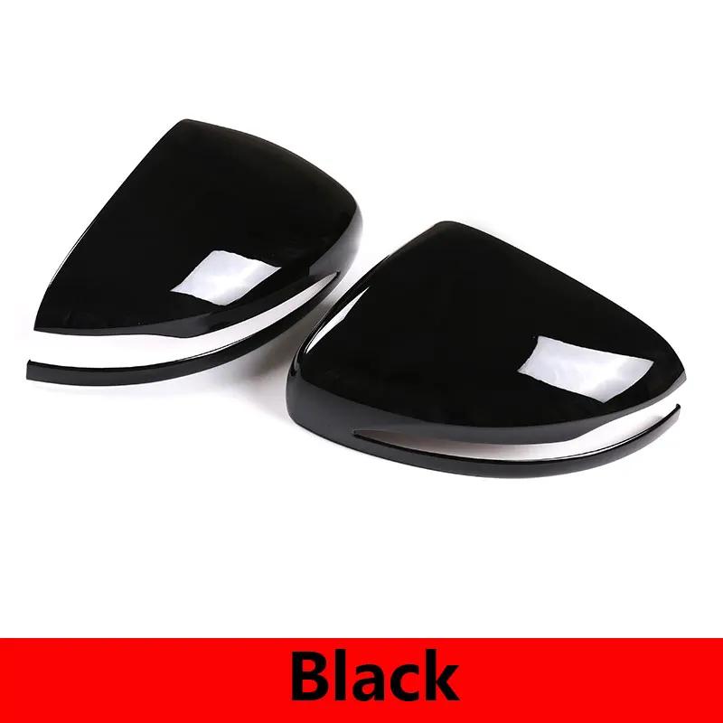 For Mercedes Benz G Class W463 -22 GLE GLS ABS Carbon Fiber Side Door Rearview Mirror Cap Cover Trim Sticker Car Accessories
