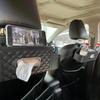 Car Storage Car Tissue Seatback Car Tissue Includes 2 Drink Car Seat Easy Large Black Pocket, Case, Pocket, Holder, Multifunctional, Holders, Hook,