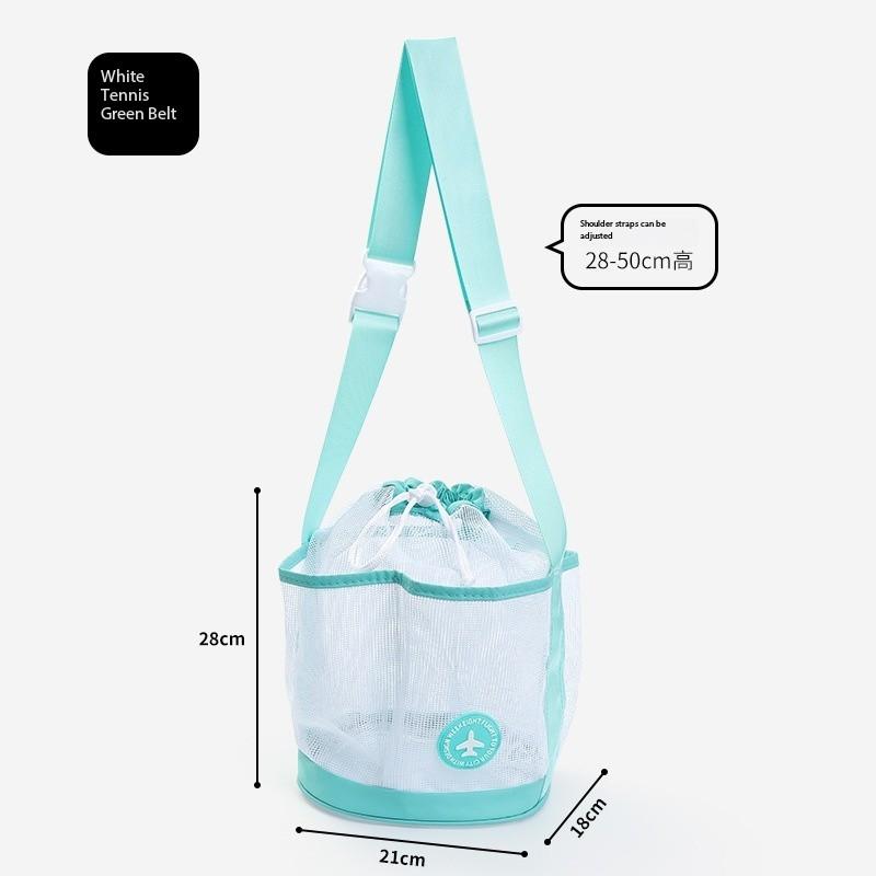 Outdoor Mesh Organizer Bag - Waterproof & Durable Quick-Dry Beach Bag for Swim, Gym, Surf Gear with Shoulder Strap