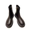 2025 Autumn New Platform Boots Women's Martin Boots White Single Boots Skinny Boots Women's Chelsea Boots Women's Short Boots