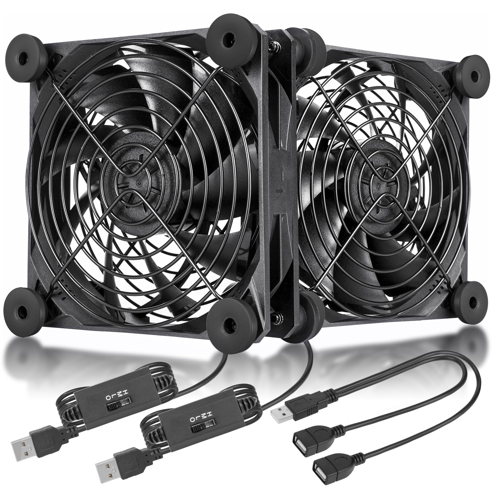 

Novonest USB Cooling 3 Level USB 2 Connected PC Case 12cm USB Mini Energy Quiet Black Fan, Adjustment, Fan, Fan, Fan, Blower, 1050-1300RPM, Saving, чорний