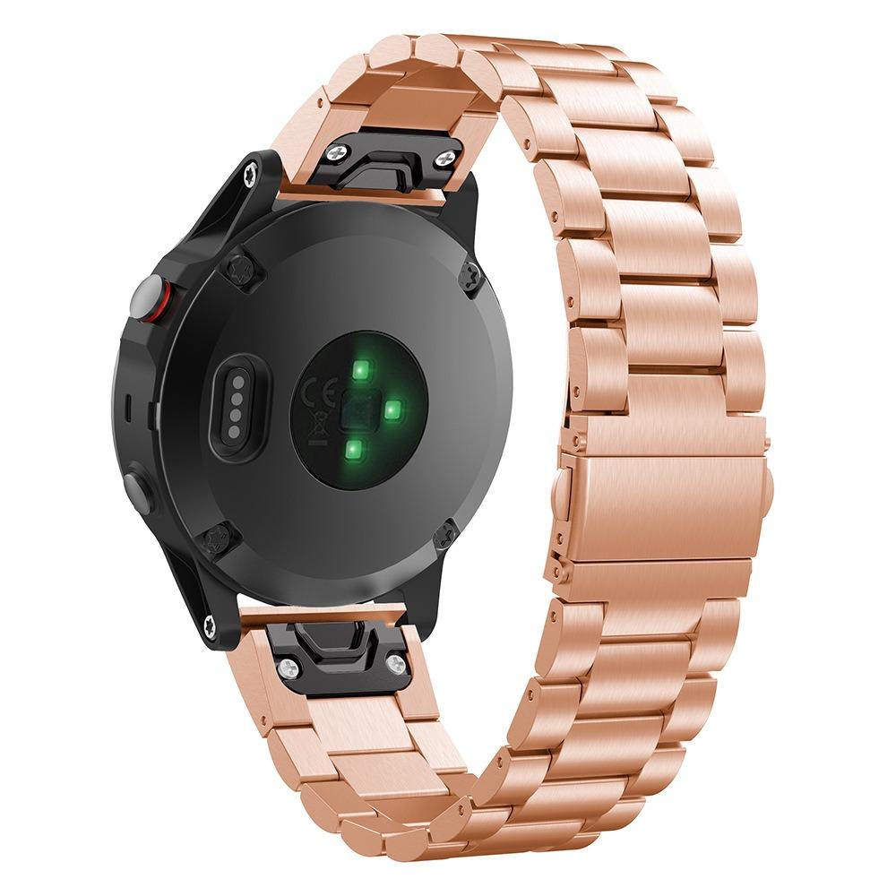 Stainless Steel Strap for Garmin Fenix 8X 7X 7 7S 6S 6X 6 Pro 5X 5 5S/Tactix 8 51mm 47mm Metal Quick Fit for 26 22 20mm Bracelet