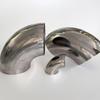201 Stainless Steel 90 Degree Elbow Pipe Joint Universal Sanitary Welding Fitting for Industrial Plumbing Pipeline Repairs