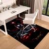 1PC Dark Knight Rising Rug Game Carpet, Floor Mat for Bedroom Living Room Entryway Rug, Home Decor Idea Gift for Christmas Birthday