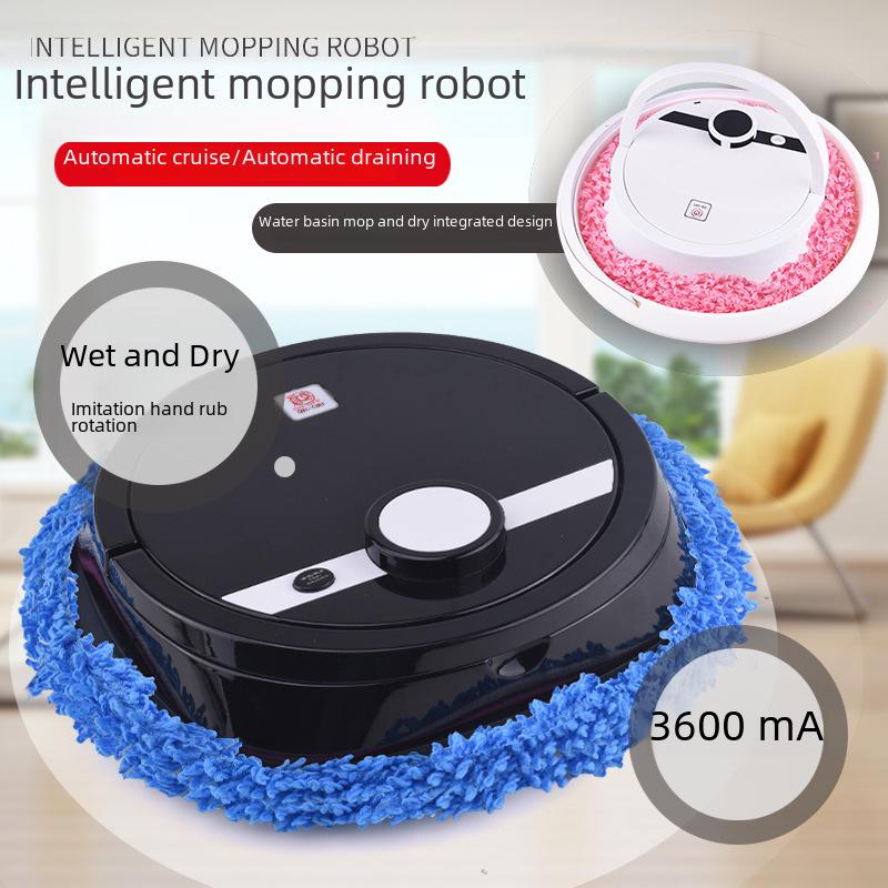 Rechargeable Hands-Free Smart Mop Robot - Fully Automatic Household Cleaning Appliance