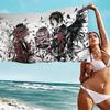 Manga Series Black Butlers Microfiber Printed Beach Towel Mountain Climbing Yoga Beach Swimming Running Absorbent Soft Towel